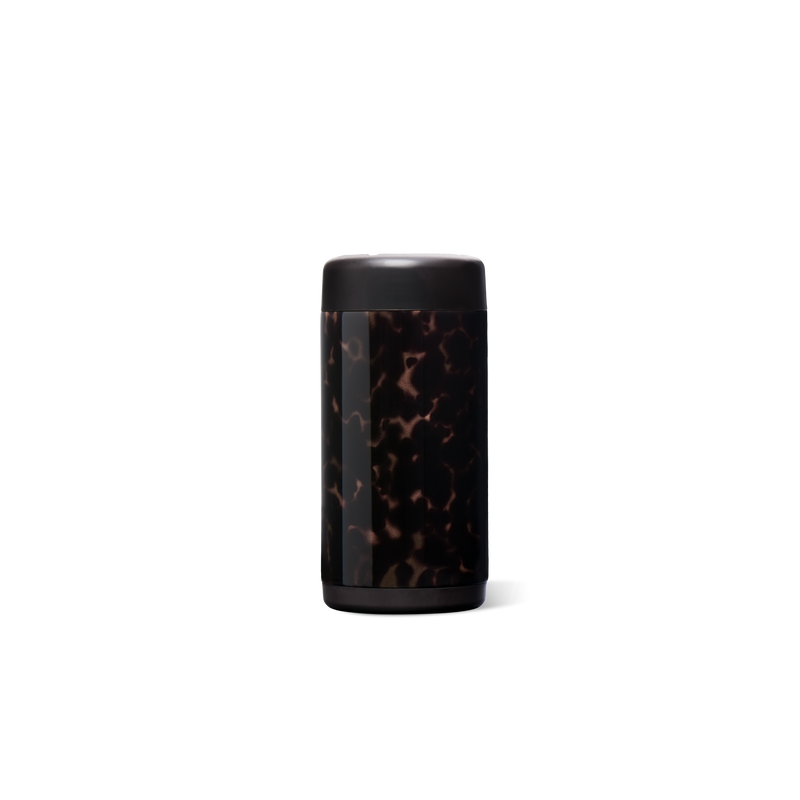 Slim Can Cooler 12oz - Mocha Tortoise