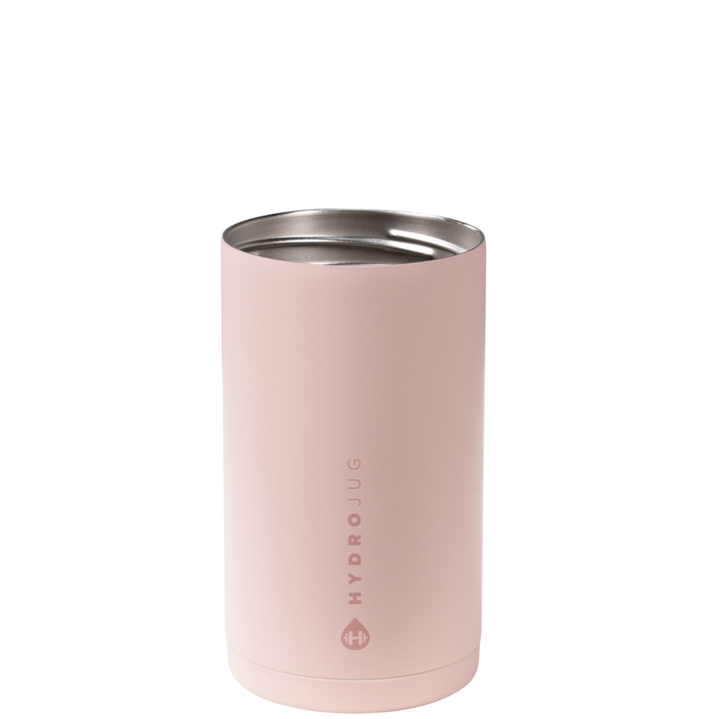 Can Cooler 16oz | 2-in-1 Insulated Tallboy Can Cooler Screw-Top Lock – Dusty Rose