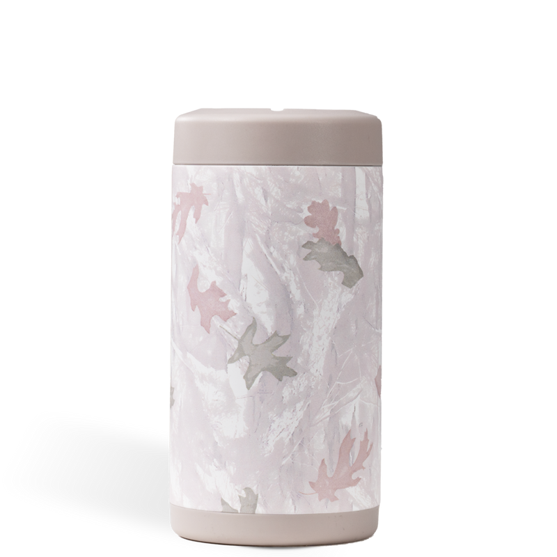 Can Cooler 16oz | 2-in-1 Insulated Tallboy Can Cooler Screw-Top Lock – Camo