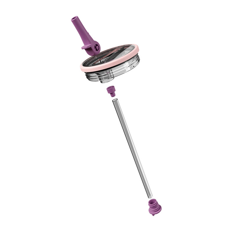 Removable Traveler Lid 32oz | Easy-Clean Flip Straw Leakproof