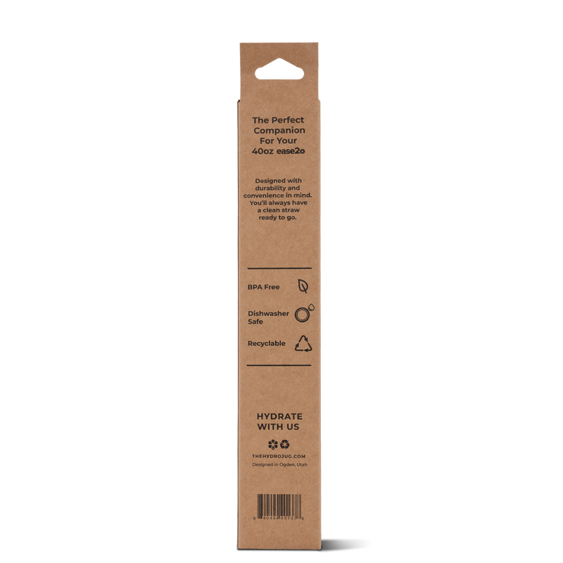 Ease2o 40oz Straw Pack | 4 Replacement Straws BPA-Free