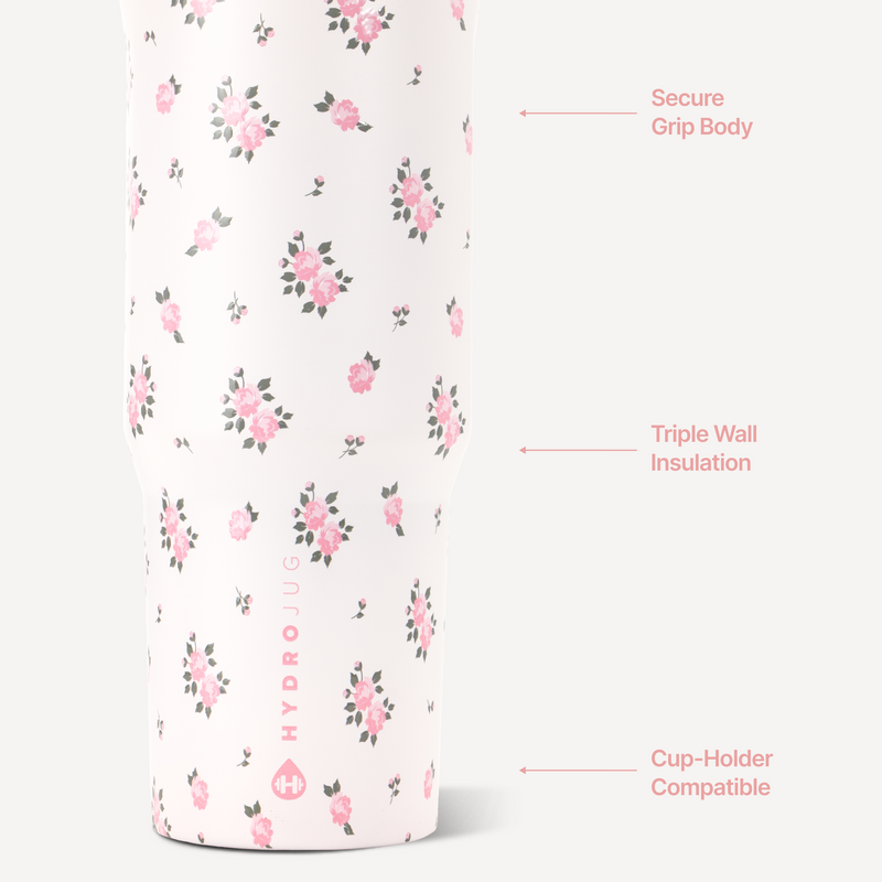 Sport 40oz | Large Leakproof Insulated Water Bottle – Wildrose