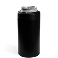 Can Cooler 16oz | 2-in-1 Insulated Tallboy Can Cooler Screw-Top Lock – Black