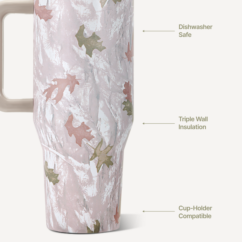 Traveler 32oz | Leakproof Insulated Tumbler with Handle – Camo