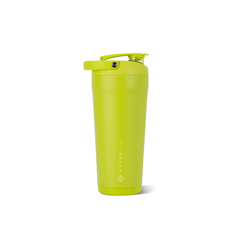 Insulated Shaker 24oz | Stainless Steel Protein Shaker Silent Grate – Lemon Lime