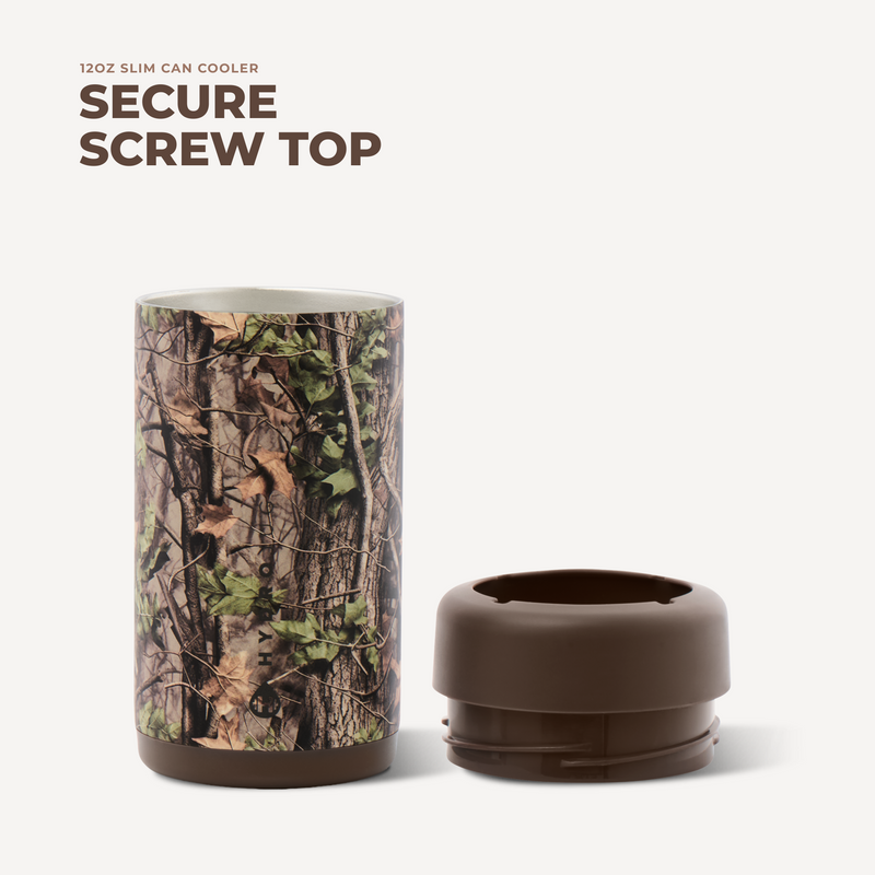 Slim Can Cooler 12oz - Woodland