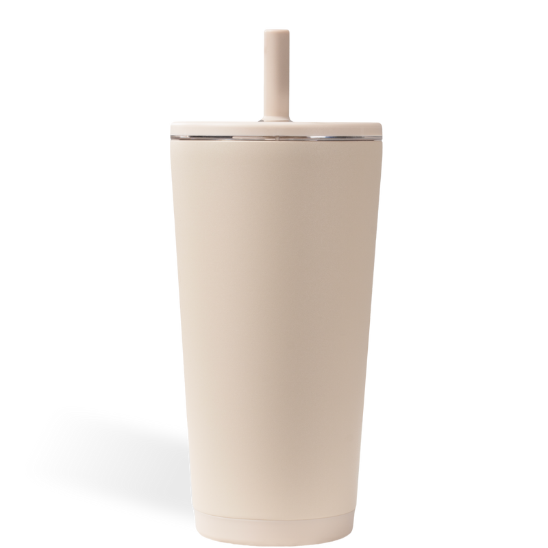 Everyday Tumbler 20oz | Ceramic-Lined Insulated Tumbler with Straw – Dune