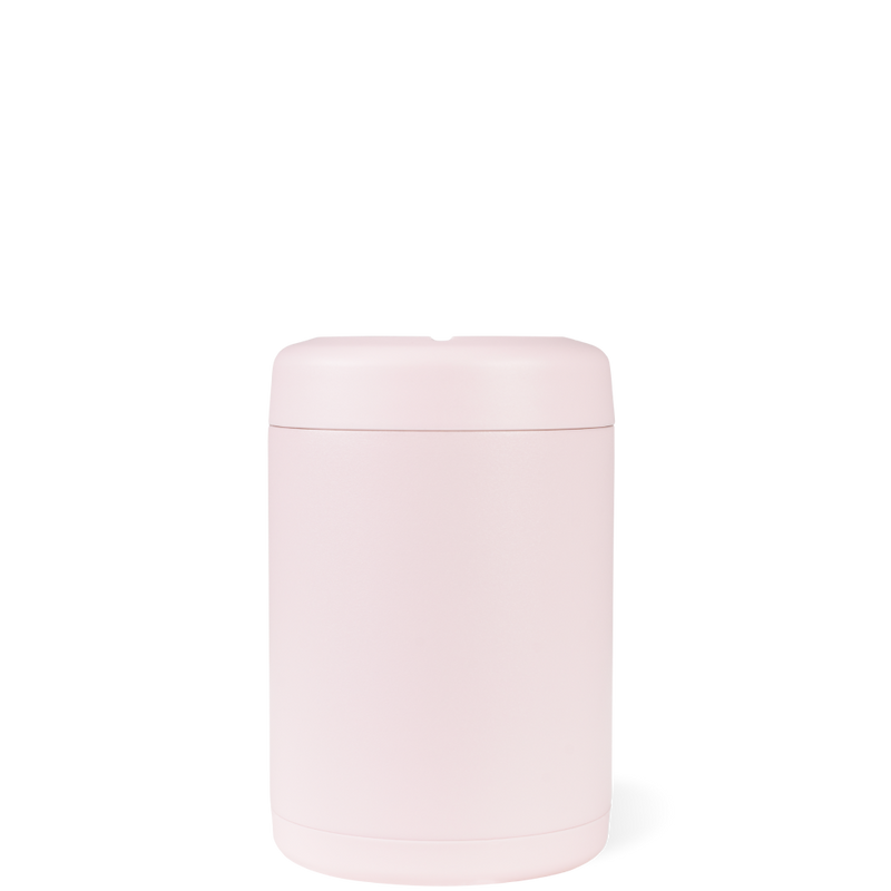 Can Cooler 12oz | 2-in-1 Insulated Standard Can Cooler Screw-Top Lock – Pink Sand