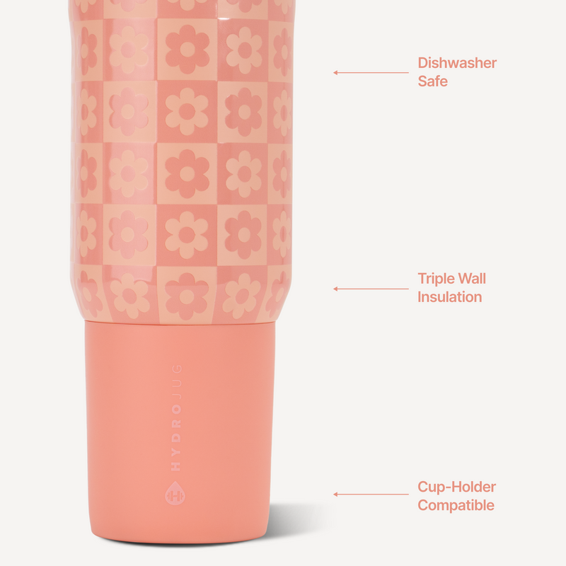 Sport 20oz | Leakproof Kids Insulated Water Bottle – Daisy Checkers