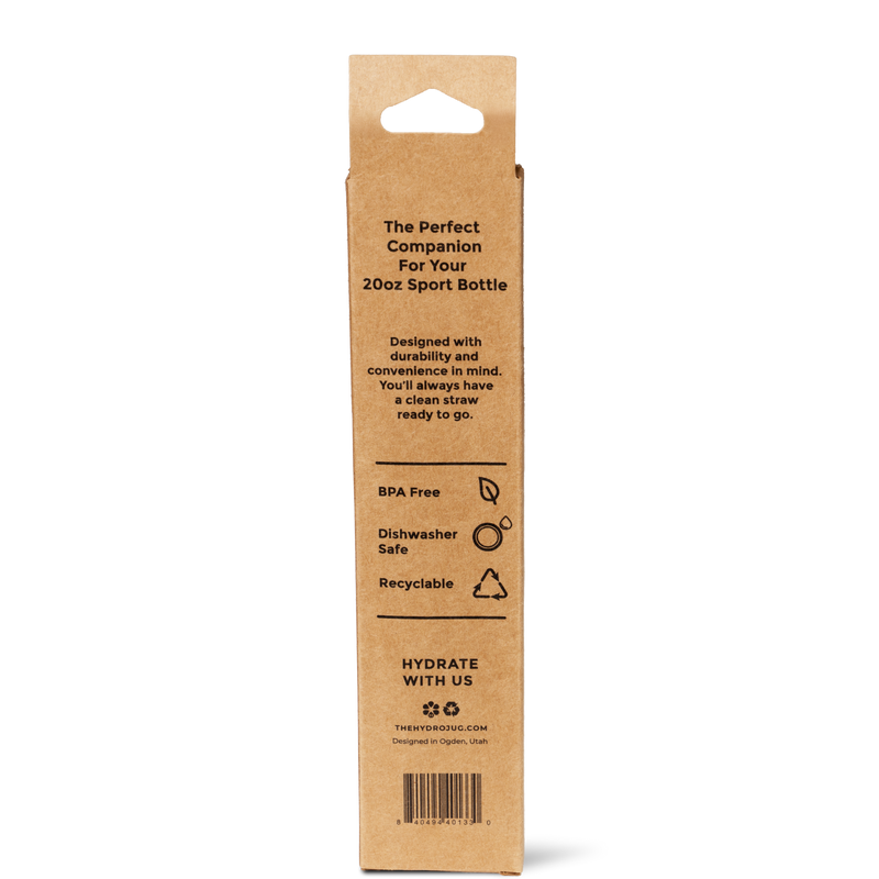 Sport 20oz Straw Pack | 4 Replacement Straws BPA-Free