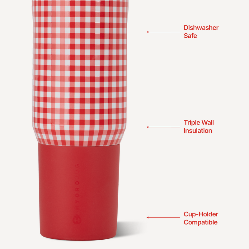 Sport 20oz | Insulated Water Bottle Leakproof Flip Straw – Summer Picnic