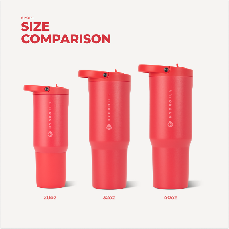 Sport 32oz | Leakproof Insulated Water Bottle Workout & Hike – Fruit Punch