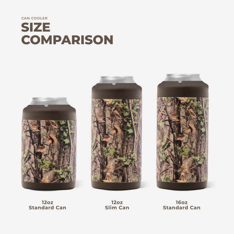 Standard Can Cooler 12oz - Woodland