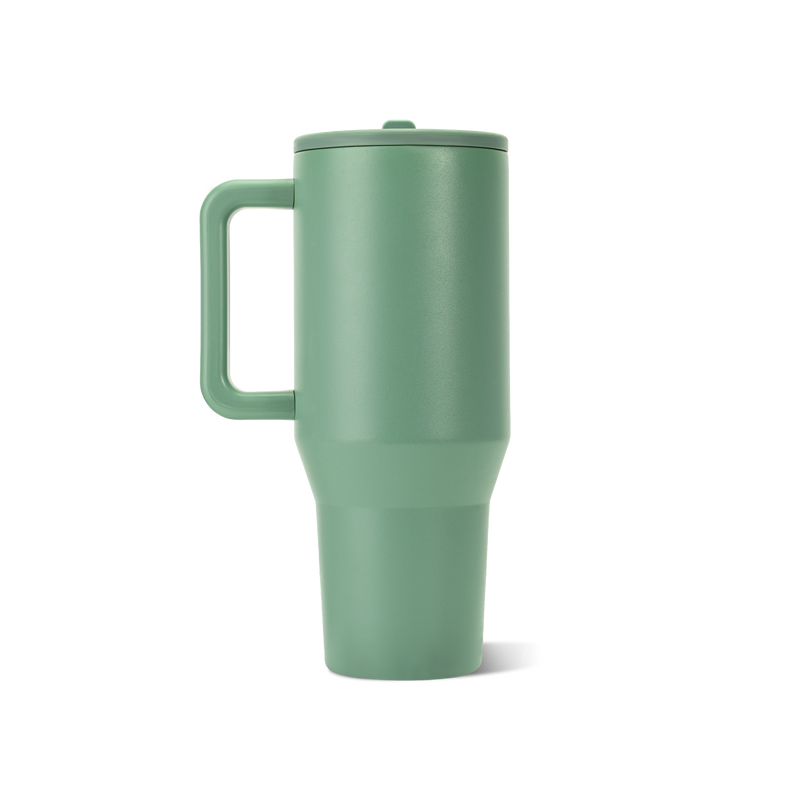 Traveler 40oz | All-Day Insulated Tumbler with Handle – Sage