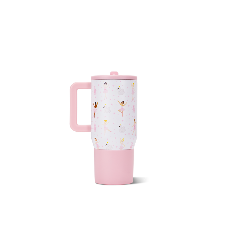 Traveler 20oz | Leakproof Kids Tumbler with Handle – Ballerina