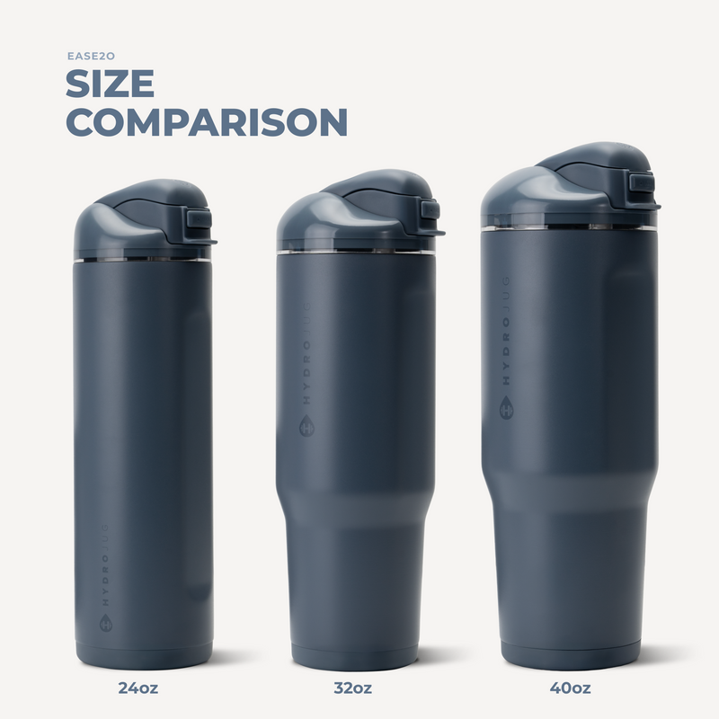 Ease2o 40oz | Dual-Function Water Bottle with Straw & Chug Spout – Cascade