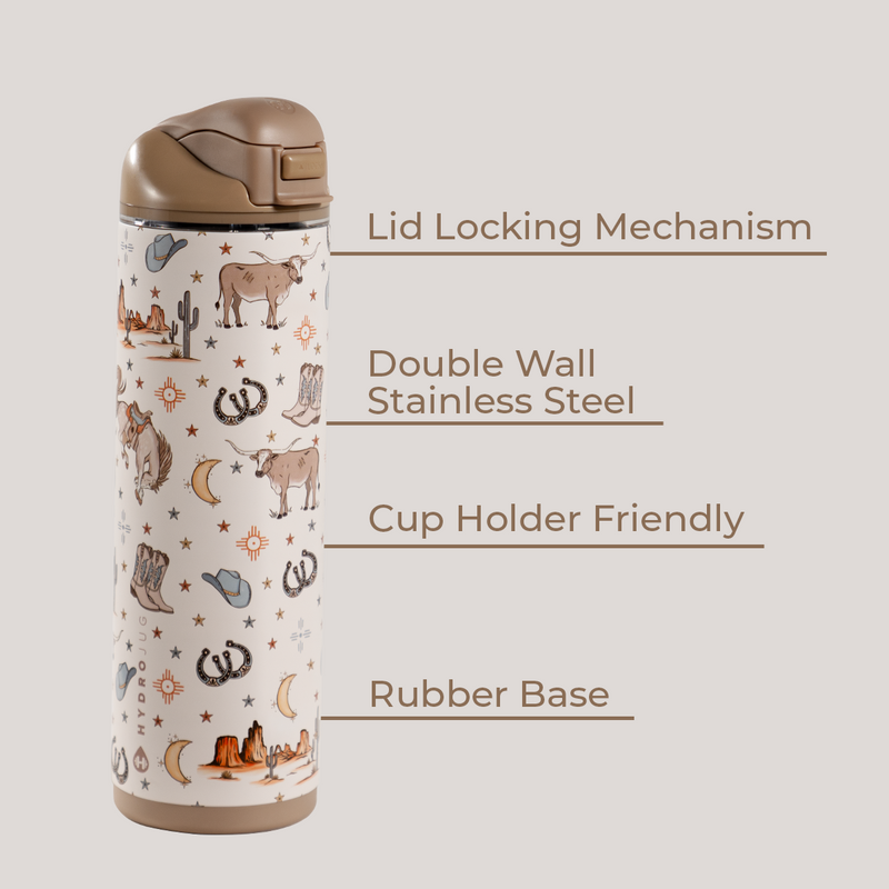 Ease2o 24oz | 2-in-1 Water Bottle with Soft Straw & Chug Spout – Mesa