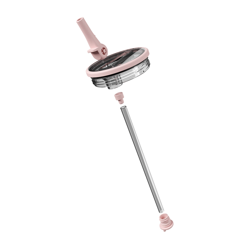 Removable Traveler Lid 32oz | Easy-Clean Flip Straw Leakproof