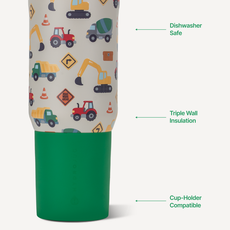 Sport 20oz | Kids Insulated Water Bottle – Under Construction