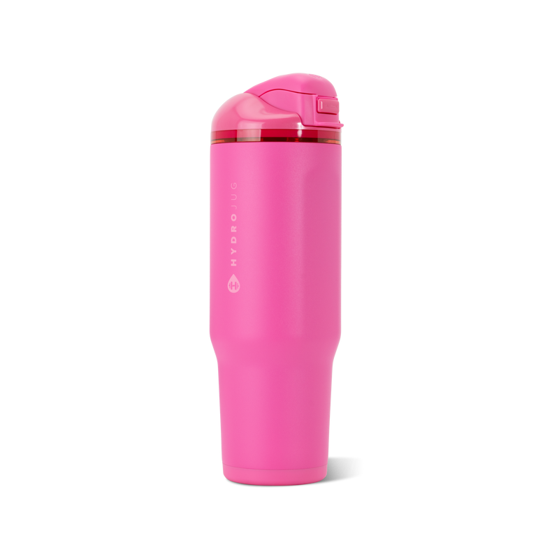 Ease2o 32oz | Compact Water Bottle with Straw & Chug Spout – Razzle