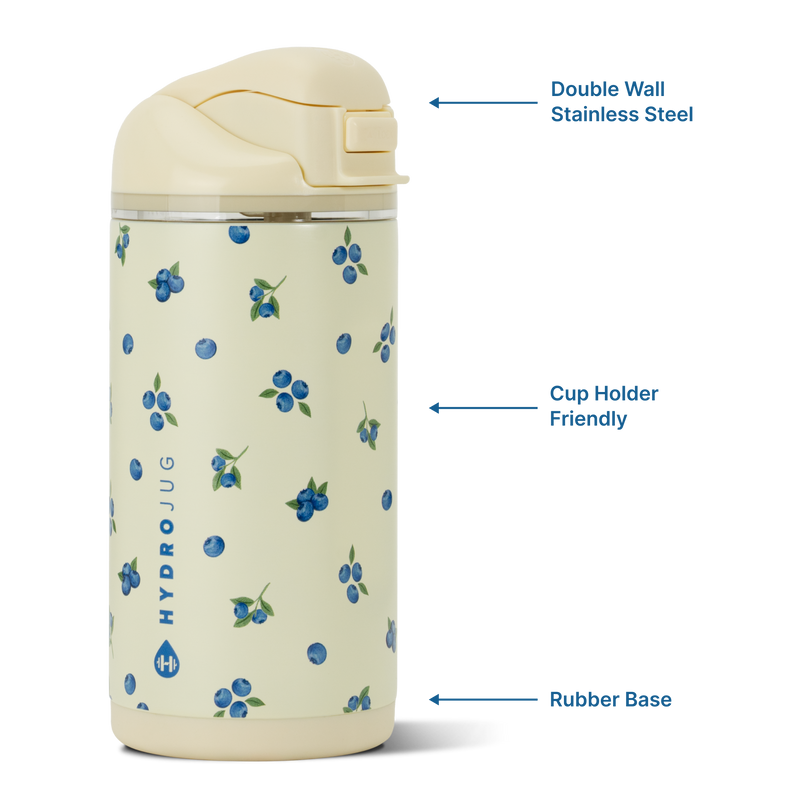 Ease2o 14oz | Leakproof 2-in-1 Kids Water Bottle with Straw & Chug Spout – Freshly Pick'd