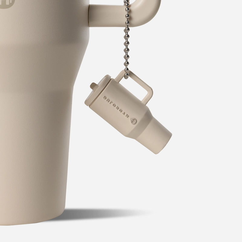 Traveler Keychain | Silicone Mini Traveler Metal Chain