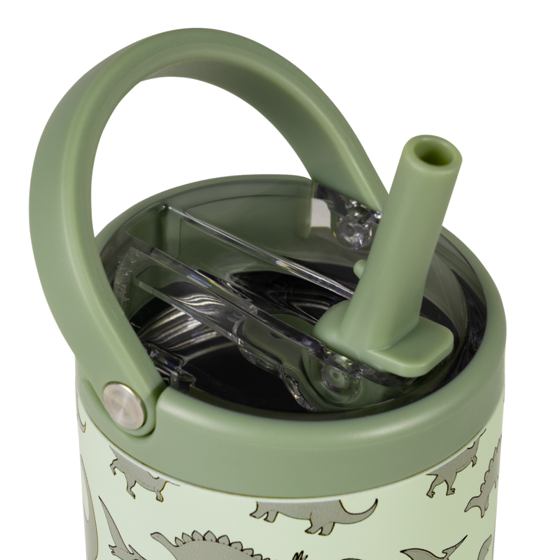 Sport 14oz | Compact Leakproof Kids Water Bottle – Dinosaur