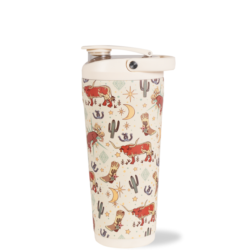 Insulated Shaker 24oz | Stainless Steel Protein Shaker Silent Grate – Rodeo