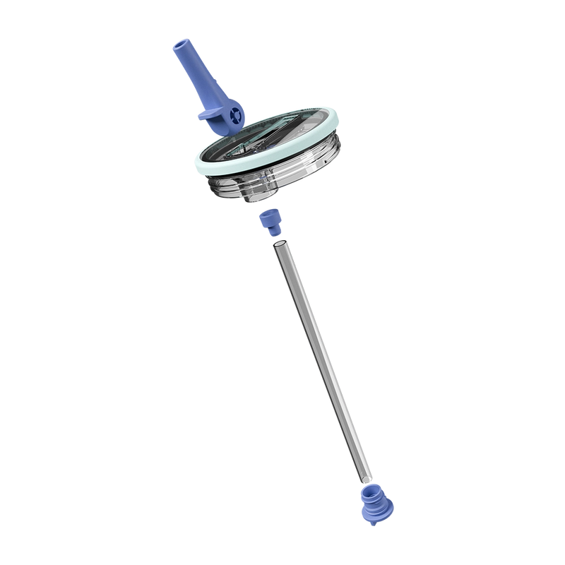 Removable Traveler Lid 32oz | Easy-Clean Flip Straw Leakproof