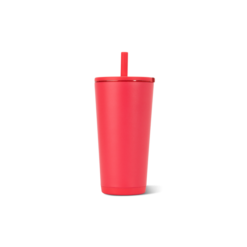 Everyday Tumbler 20oz | Ceramic-Lined Insulated Tumbler with Straw – Fruit Punch