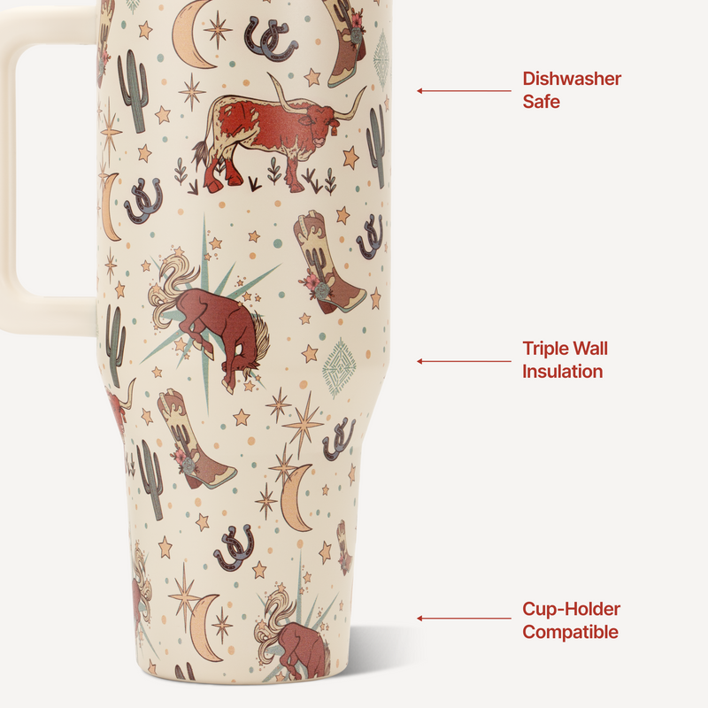 Traveler 40oz | All-Day Insulated Tumbler with Handle – Rodeo