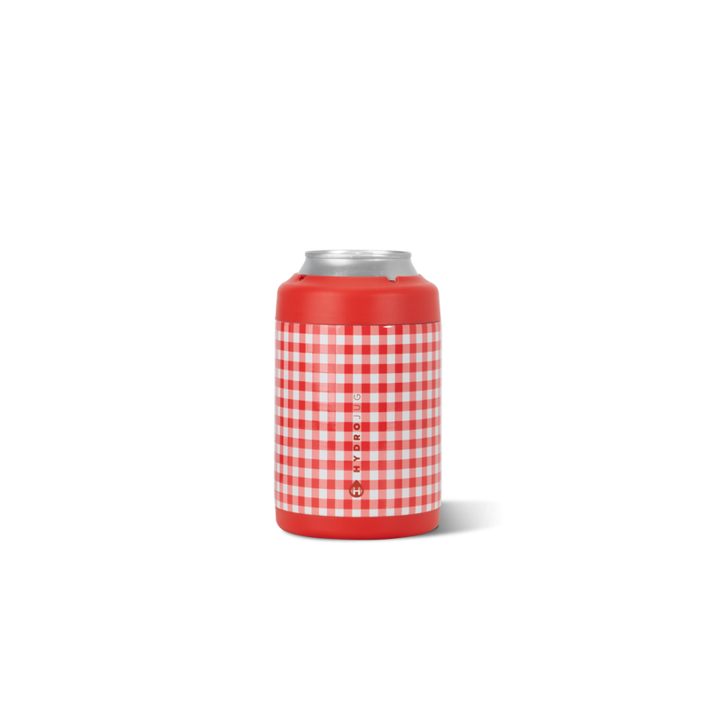 Can Cooler 12oz | 2-in-1 Insulated Standard Can Cooler Screw-Top Lock – Summer Picnic