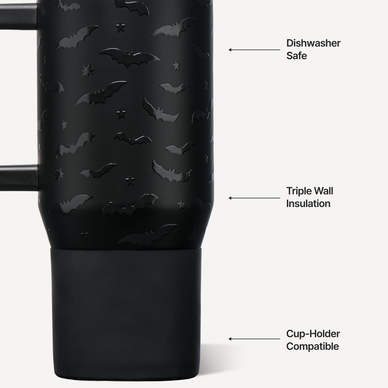 Coffee Traveler 20oz - Midnight Bats