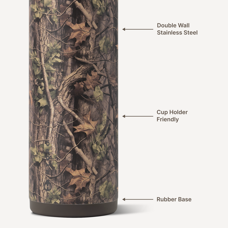 Ease2o 24oz | 2-in-1 Water Bottle with Soft Straw & Chug Spout – Woodland