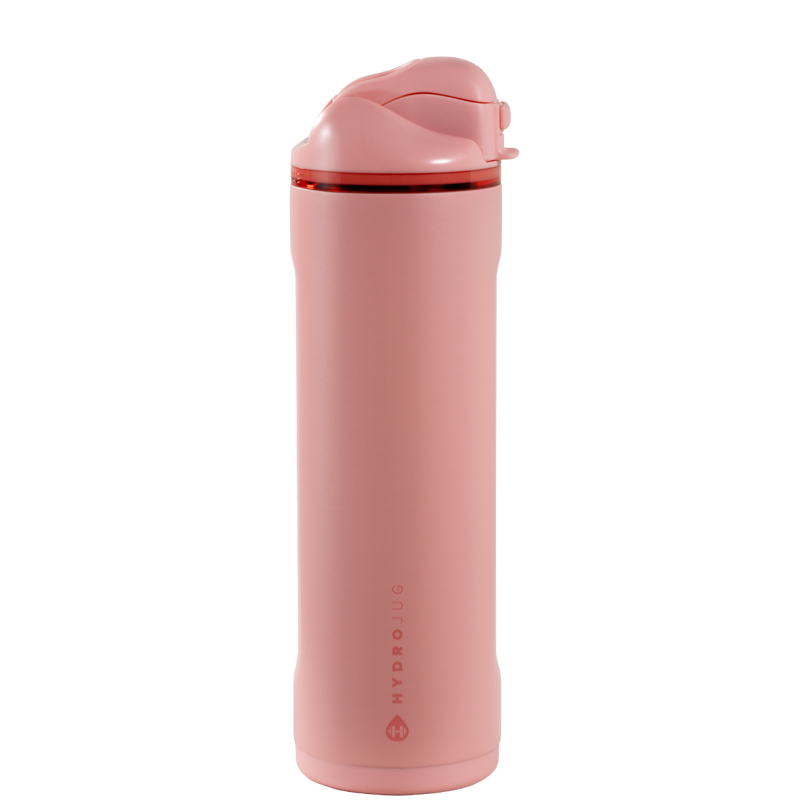 Ease2o 24oz | 2-in-1 Water Bottle with Soft Straw & Chug Spout – Tulip