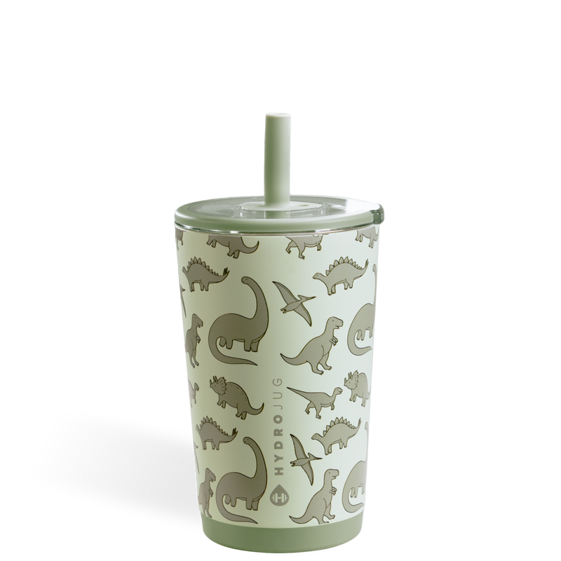 Everyday Tumbler 14oz | Ceramic-Lined Spill-Free Kids Tumbler – Dinosaur