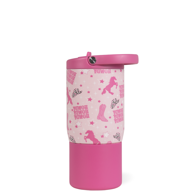 Sport 14oz | Compact Leakproof Kids Water Bottle – Cowgirl
