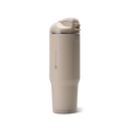 Ease2o 32oz | Compact Water Bottle with Straw & Chug Spout – Dune