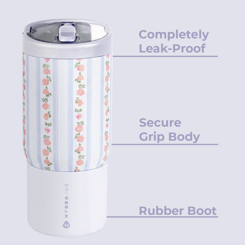 Sport 14oz | Compact Leakproof Kids Water Bottle – Primrose