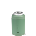 Can Cooler 12oz | 2-in-1 Insulated Standard Can Cooler Screw-Top Lock – Sage