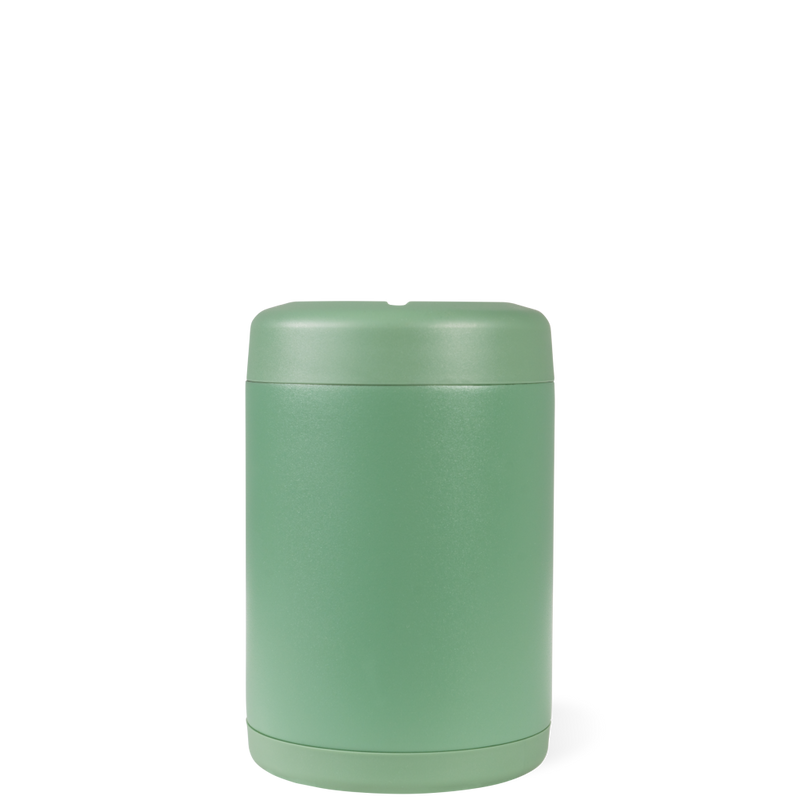 Can Cooler 12oz | 2-in-1 Insulated Standard Can Cooler Screw-Top Lock – Sage