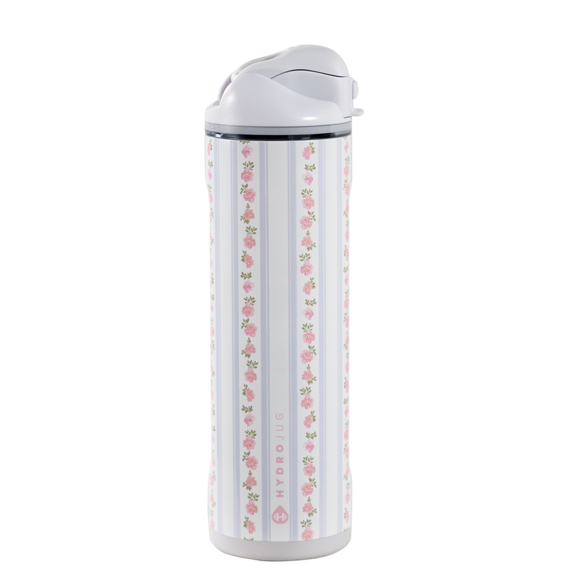Ease2o 24oz | 2-in-1 Water Bottle with Soft Straw & Chug Spout – Primrose