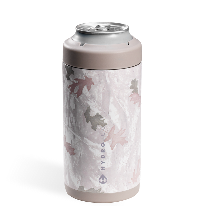 Can Cooler 16oz | 2-in-1 Insulated Tallboy Can Cooler Screw-Top Lock – Camo