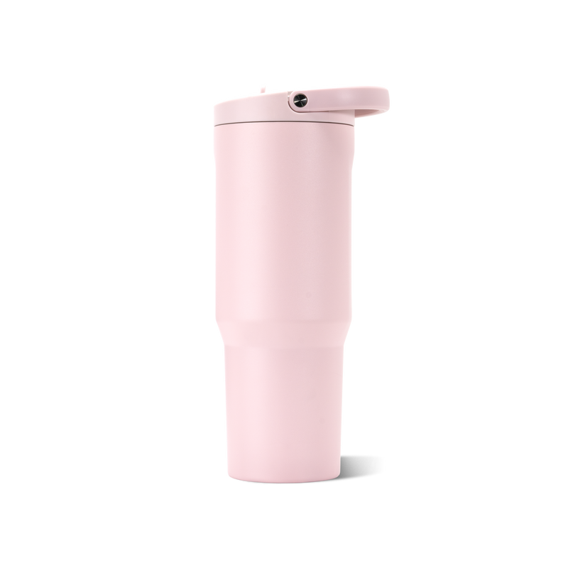 Sport 40oz | Large Leakproof Insulated Water Bottle – Pink Sand