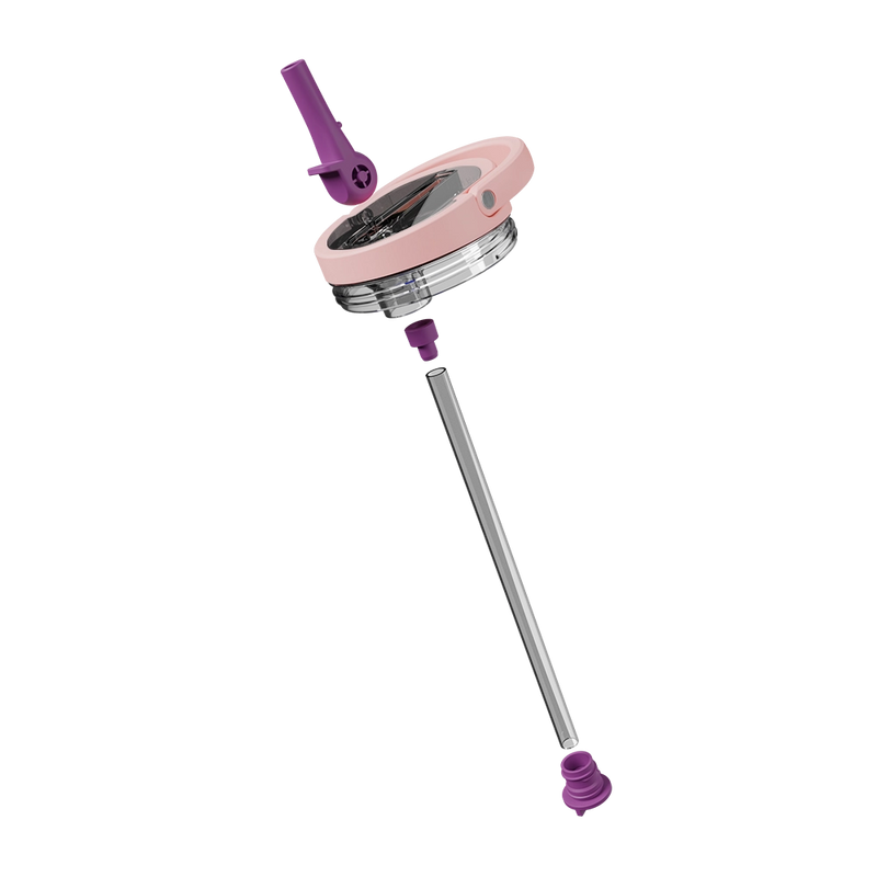 Removable Sport Lid 32oz | Easy-Clean Flip Straw Leakproof