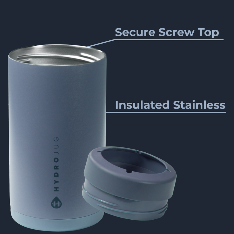 Can Cooler 16oz | 2-in-1 Insulated Tallboy Can Cooler Screw-Top Lock – Cascade