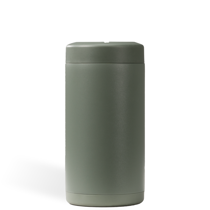 Can Cooler 16oz | 2-in-1 Insulated Tallboy Can Cooler Screw-Top Lock – Courtyard