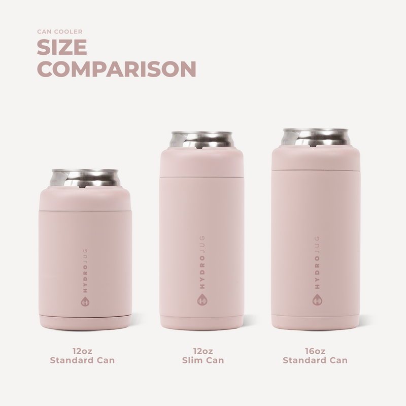 Standard Can Cooler 12oz - Dusty Rose