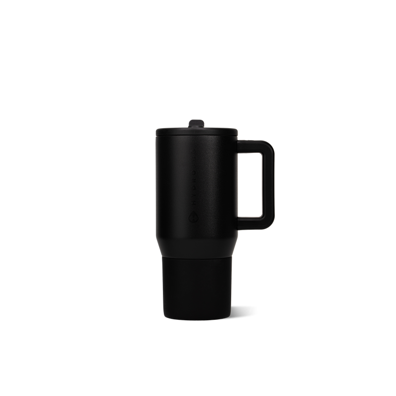 Traveler 20oz | Compact Insulated Tumbler with Handle – Black