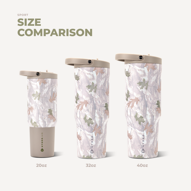Sport 32oz | Leakproof Insulated Water Bottle Workout & Hike – Camo